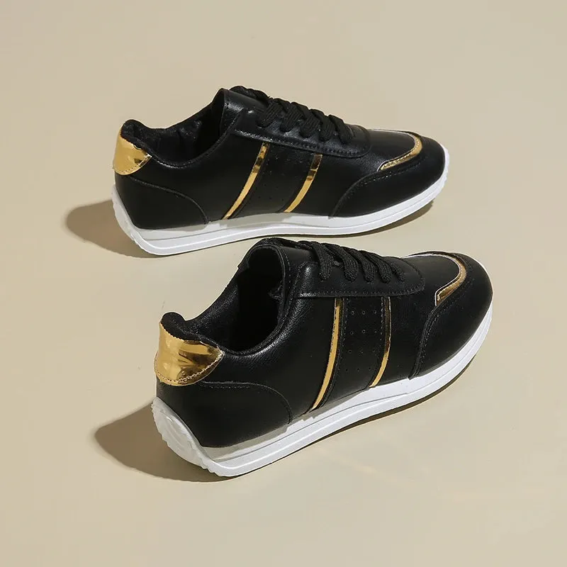 2024 Women Wedges Sneakers Lace Up Breathable Sports Shoes Casual Platform Shoes Female Footwear Ladies Designer Shoes Mujer