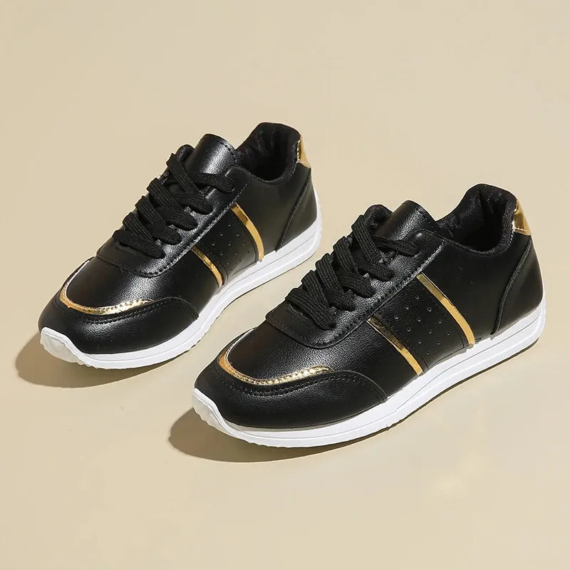 2024 Women Wedges Sneakers Lace Up Breathable Sports Shoes Casual Platform Shoes Female Footwear Ladies Designer Shoes Mujer