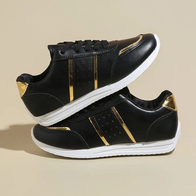 2024 Women Wedges Sneakers Lace Up Breathable Sports Shoes Casual Platform Shoes Female Footwear Ladies Designer Shoes Mujer