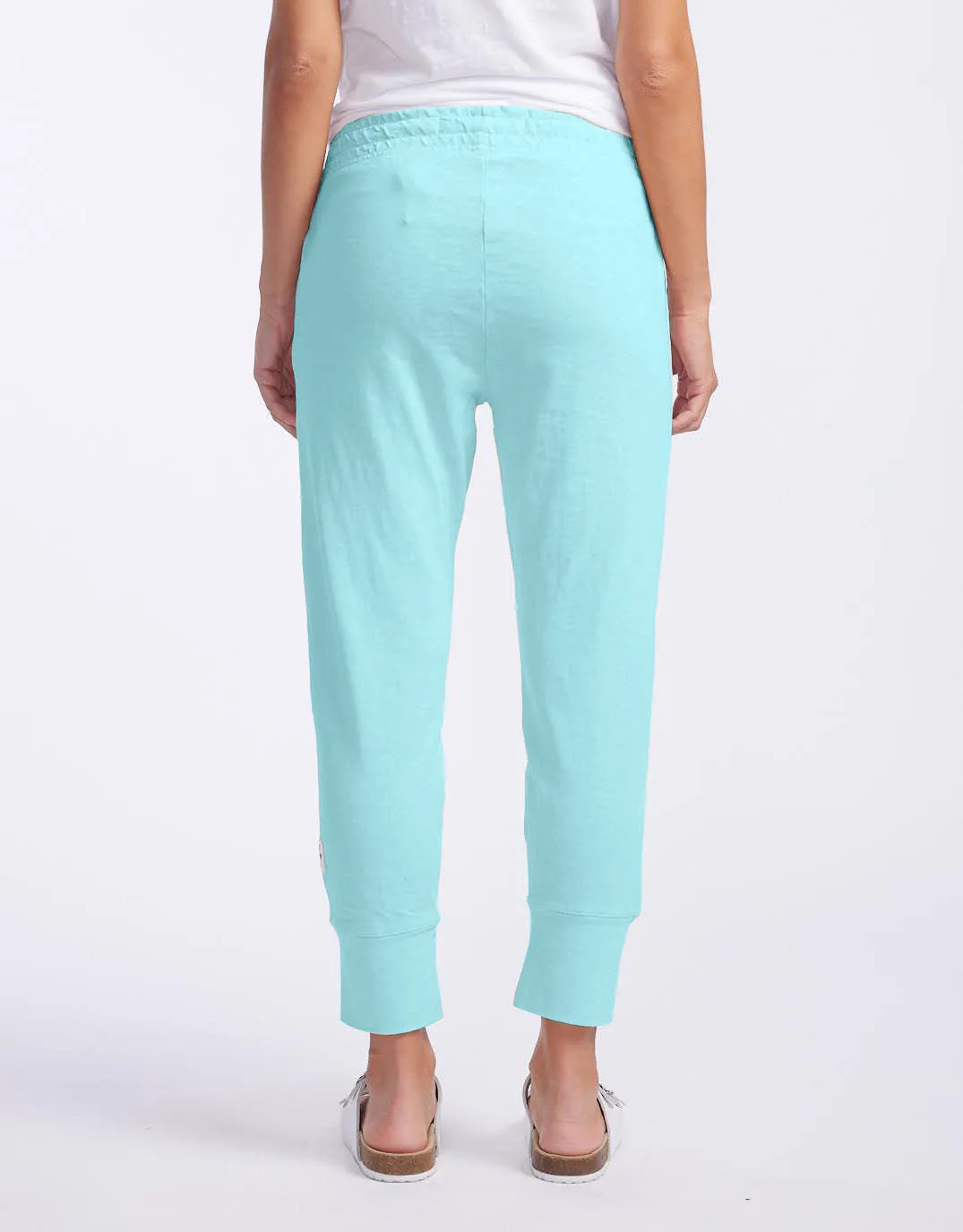 3/4 Brunch Pants - Tonic Blue
