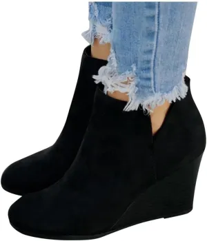 Ankle Boots for Women Low Heel,Summer Caged Gladiator Block Heel Strappy Dress Dressy Sandals Shoes for Women