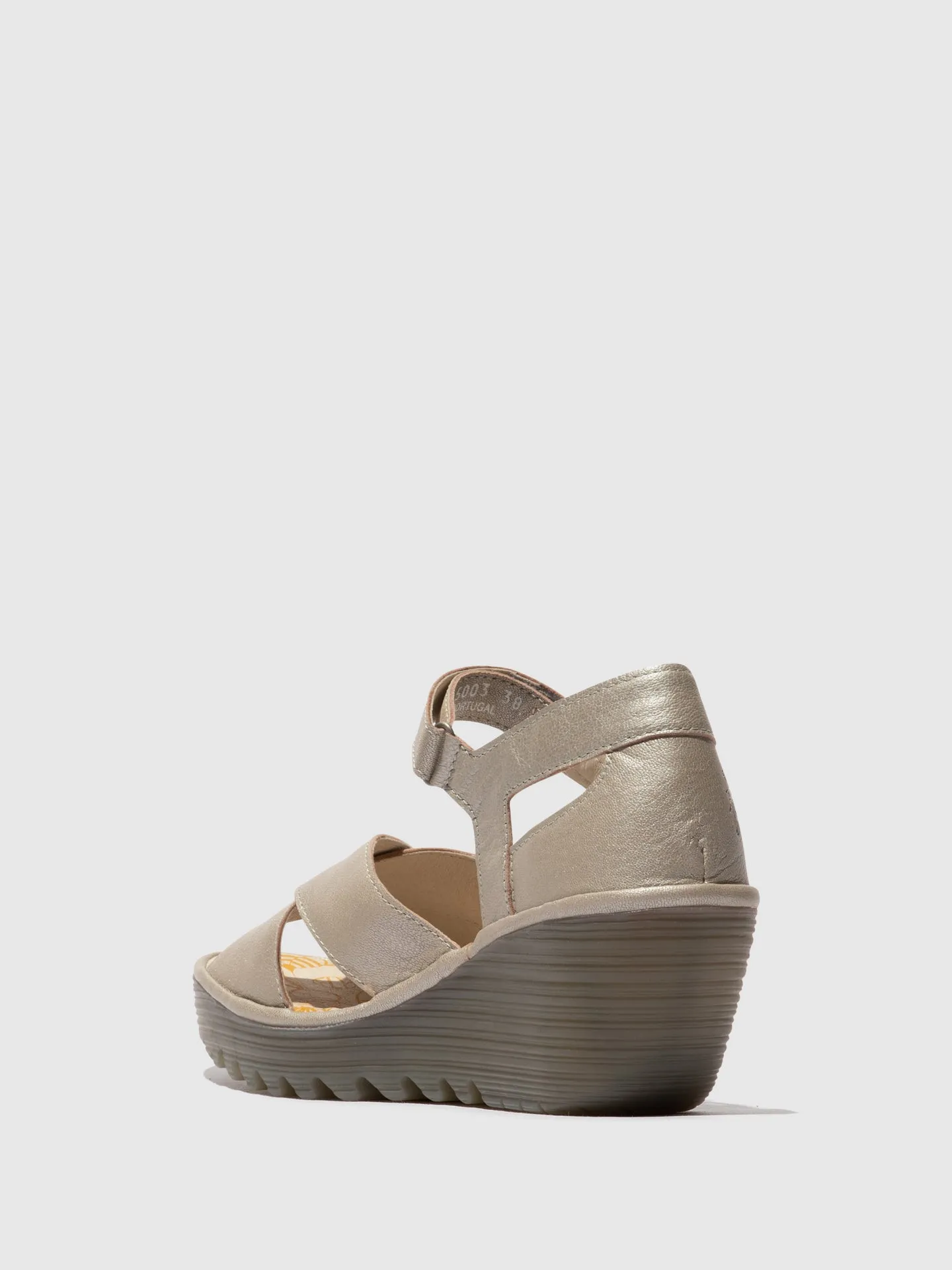 Ankle Strap Sandals YENT365FLY SILVER