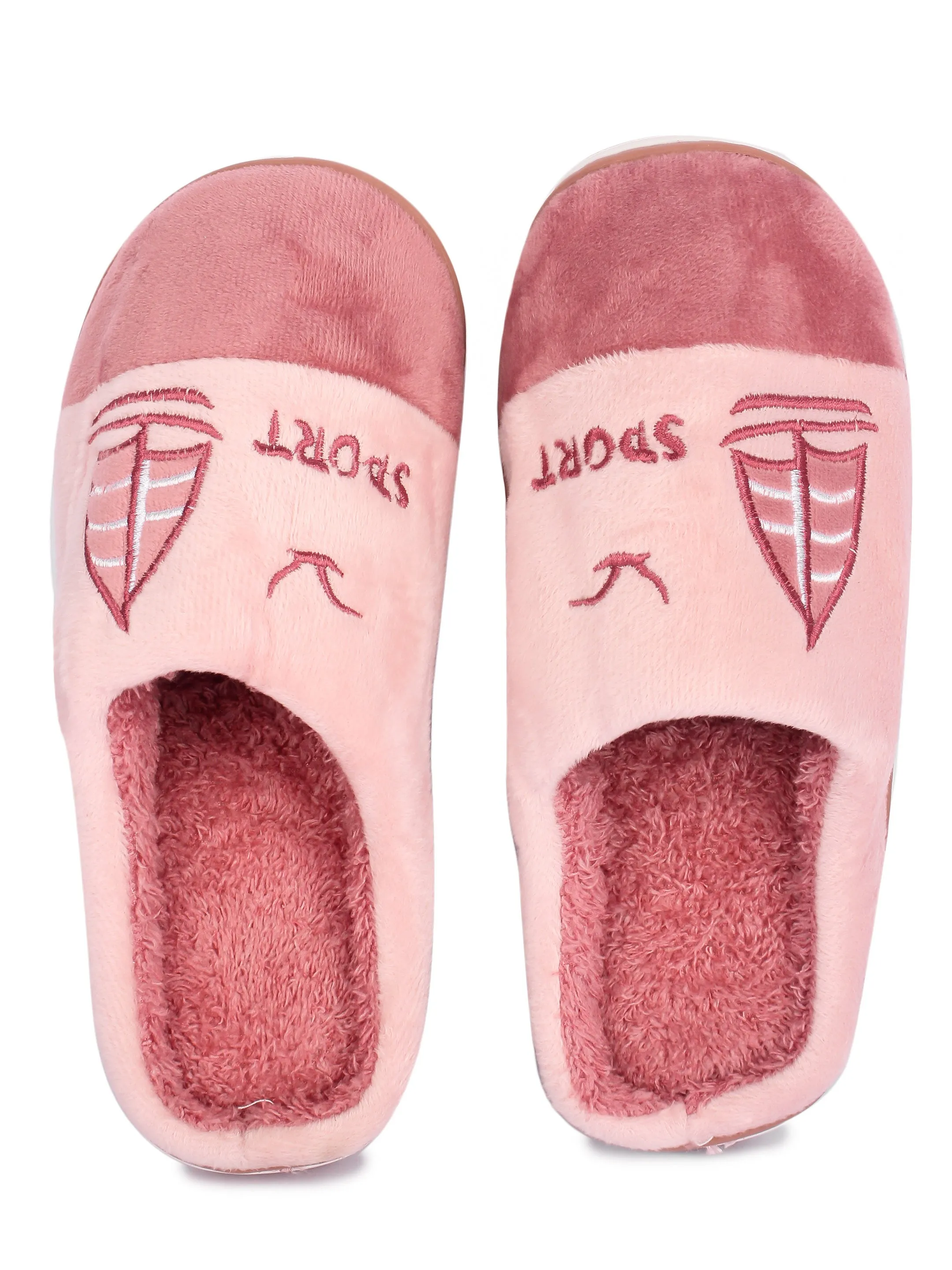 Brauch Women's Pink Boat Winter Slippers