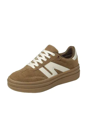 Chocolate Platform Sneakers