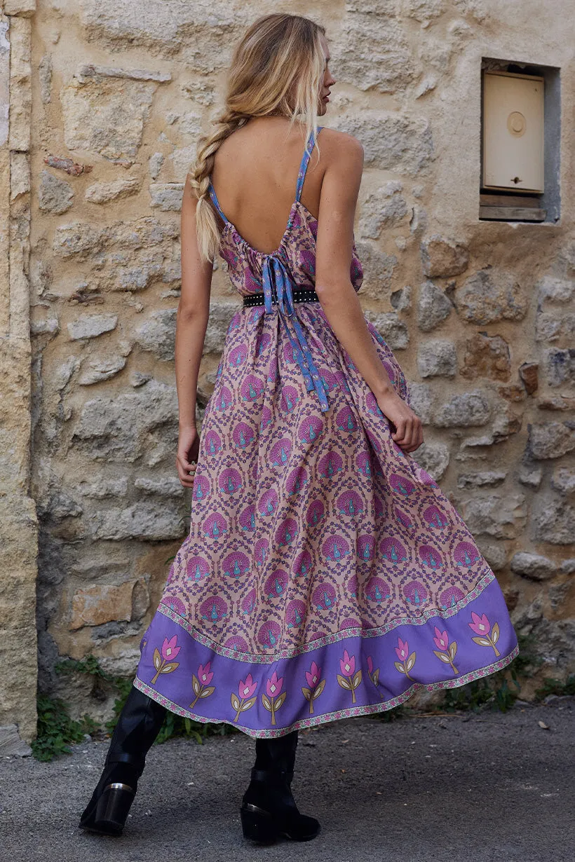 Château Strappy Midi Dress