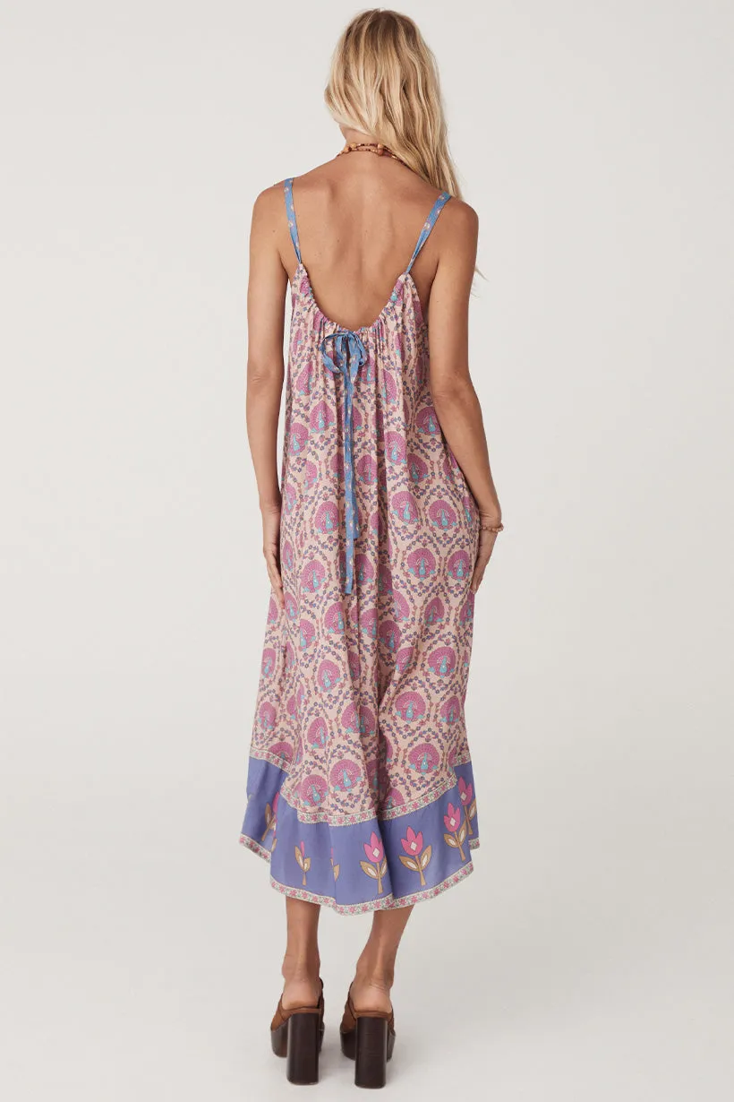 Château Strappy Midi Dress