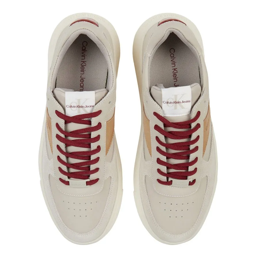 Chunky Cupsole Gel Backtab Sneaker - White Multi