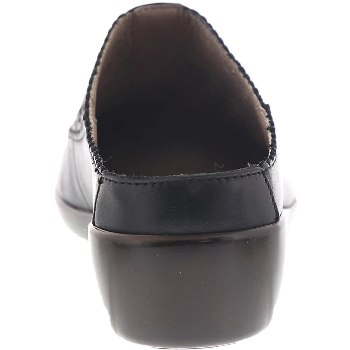 Easy Spirit Womens Dusk Leather Slip On Mules