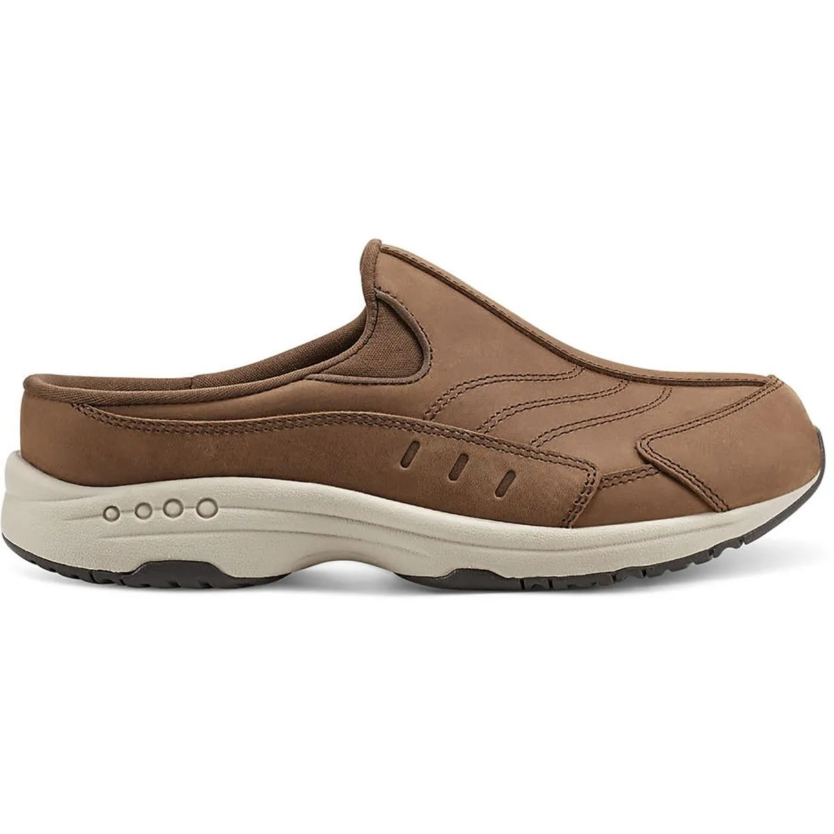 Easy Spirit Womens Travel Time 698 Suede Casual Mules