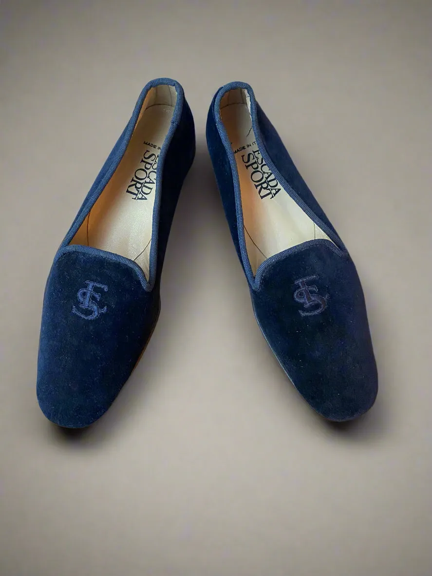 ESCADA SPORT Velvet Loafers size 37