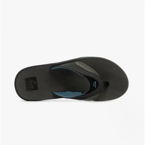 FANNING Mens Sandals Grey/Light Blue