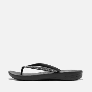 Fitflop - Iqushion Ergonomic Flip-Flops - Sparkle Black