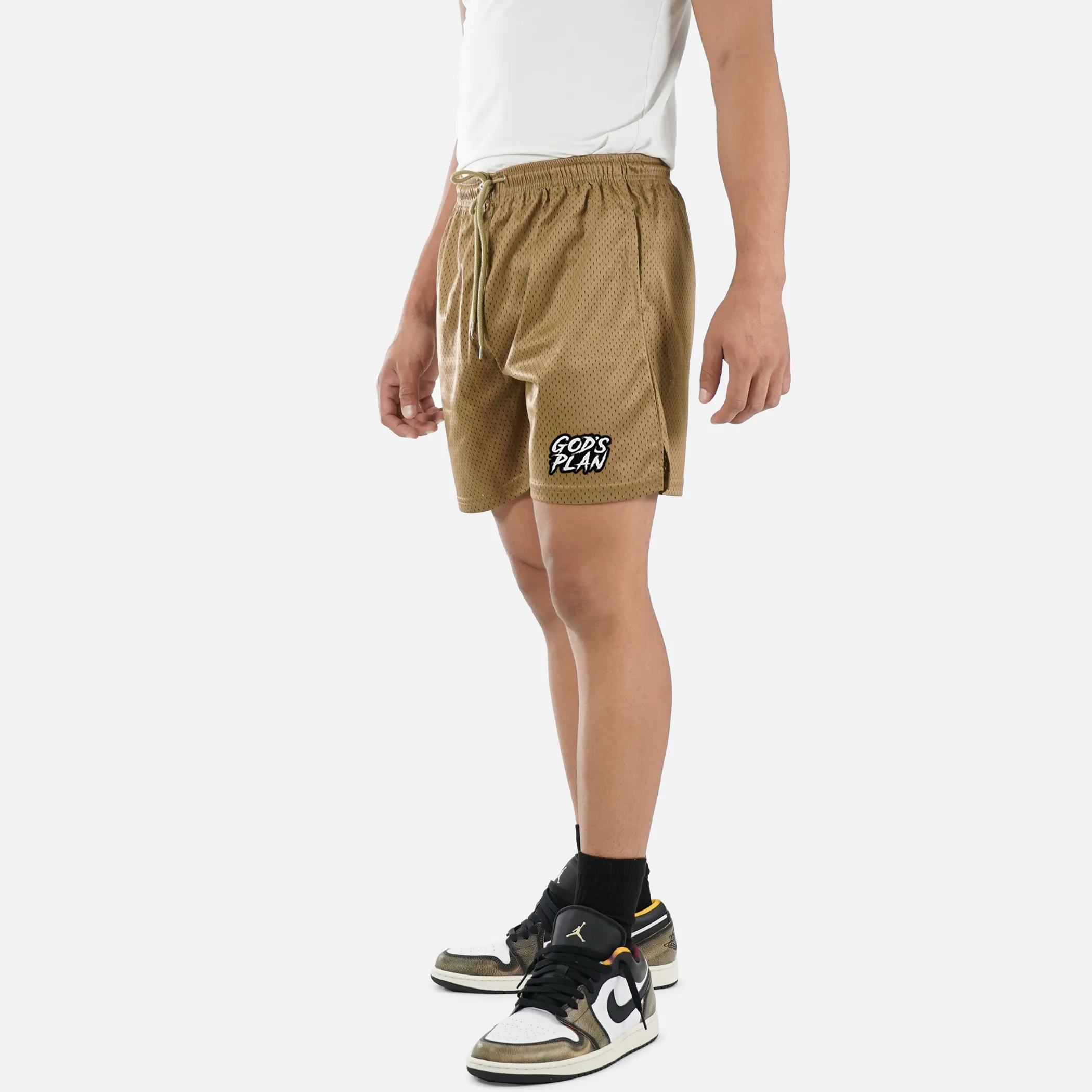 God's Plan Patch Shorts - 7"