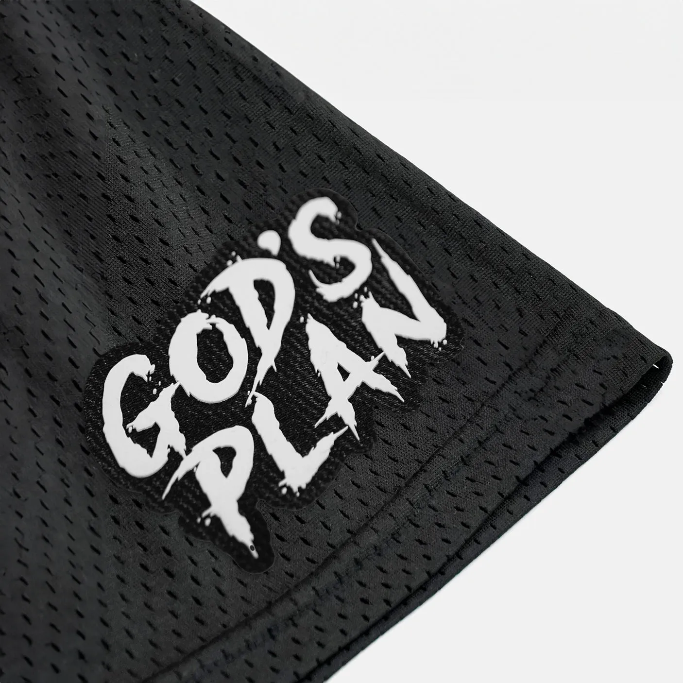 God's Plan Patch Shorts - 7"