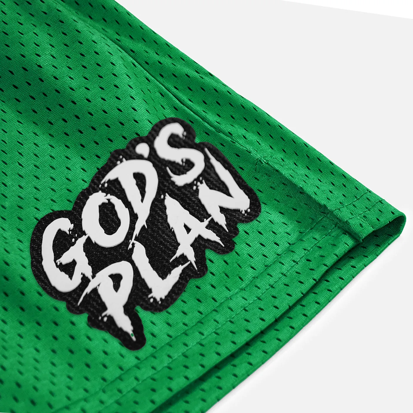 God's Plan Patch Shorts - 7"