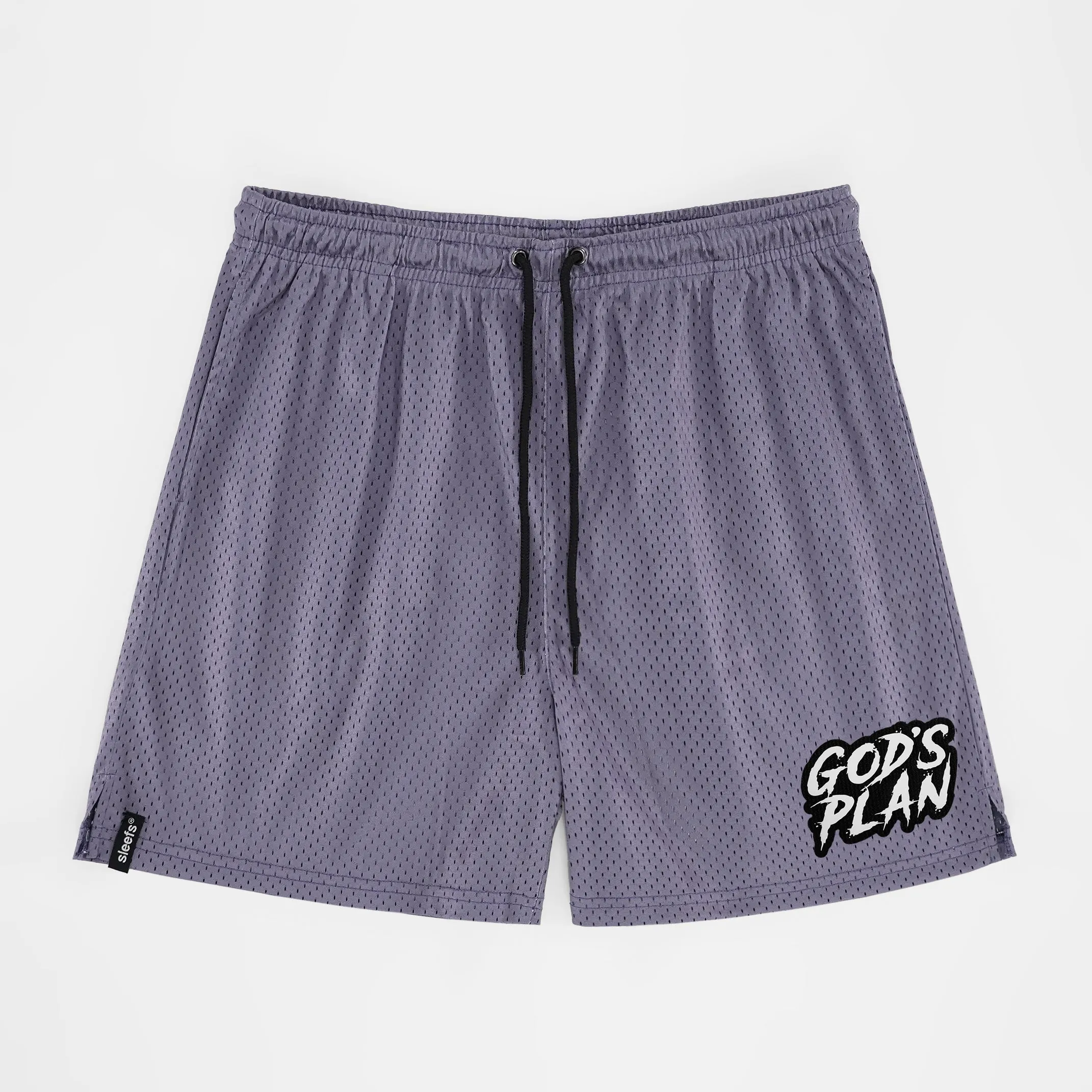 God's Plan Patch Shorts - 7"