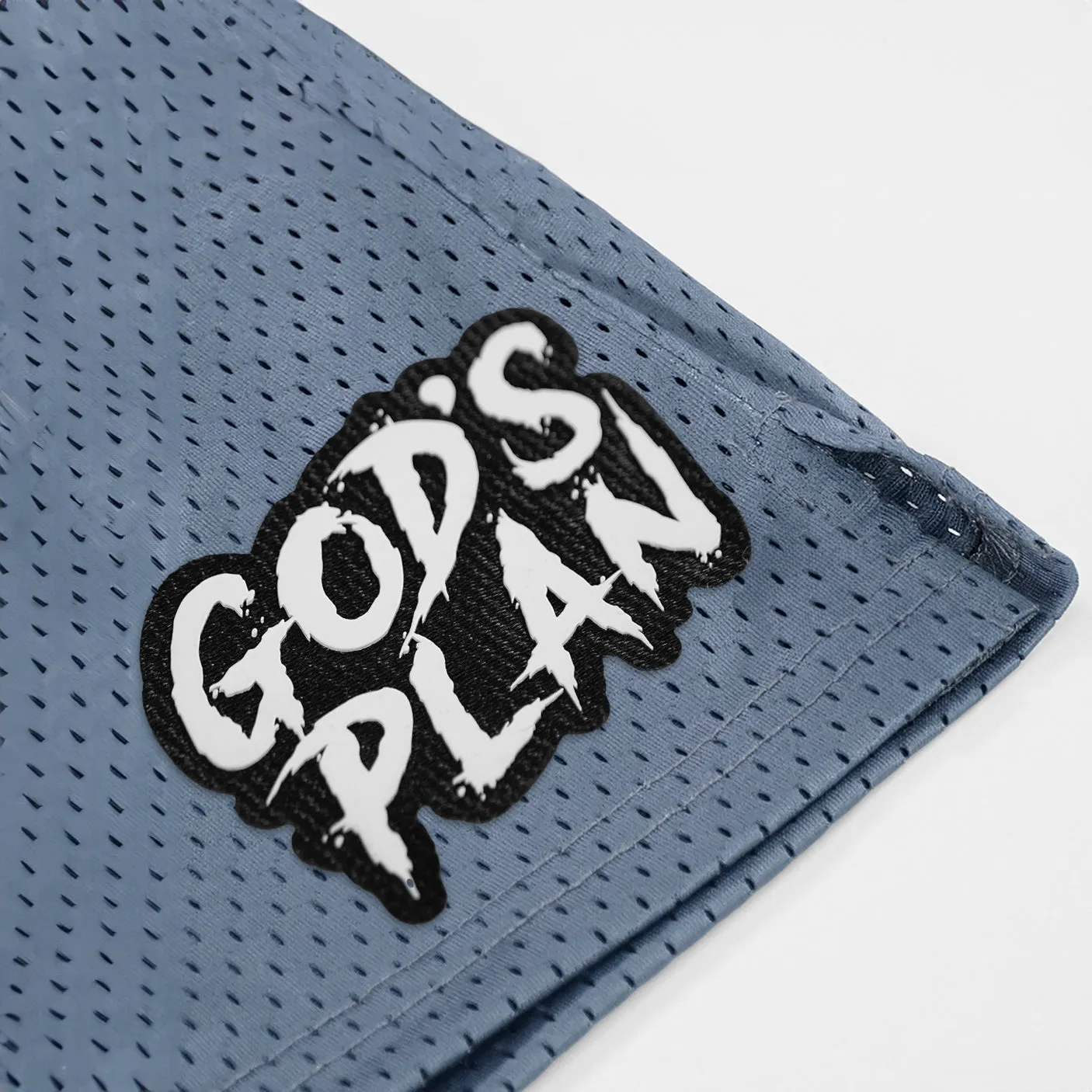 God's Plan Patch Shorts - 7"