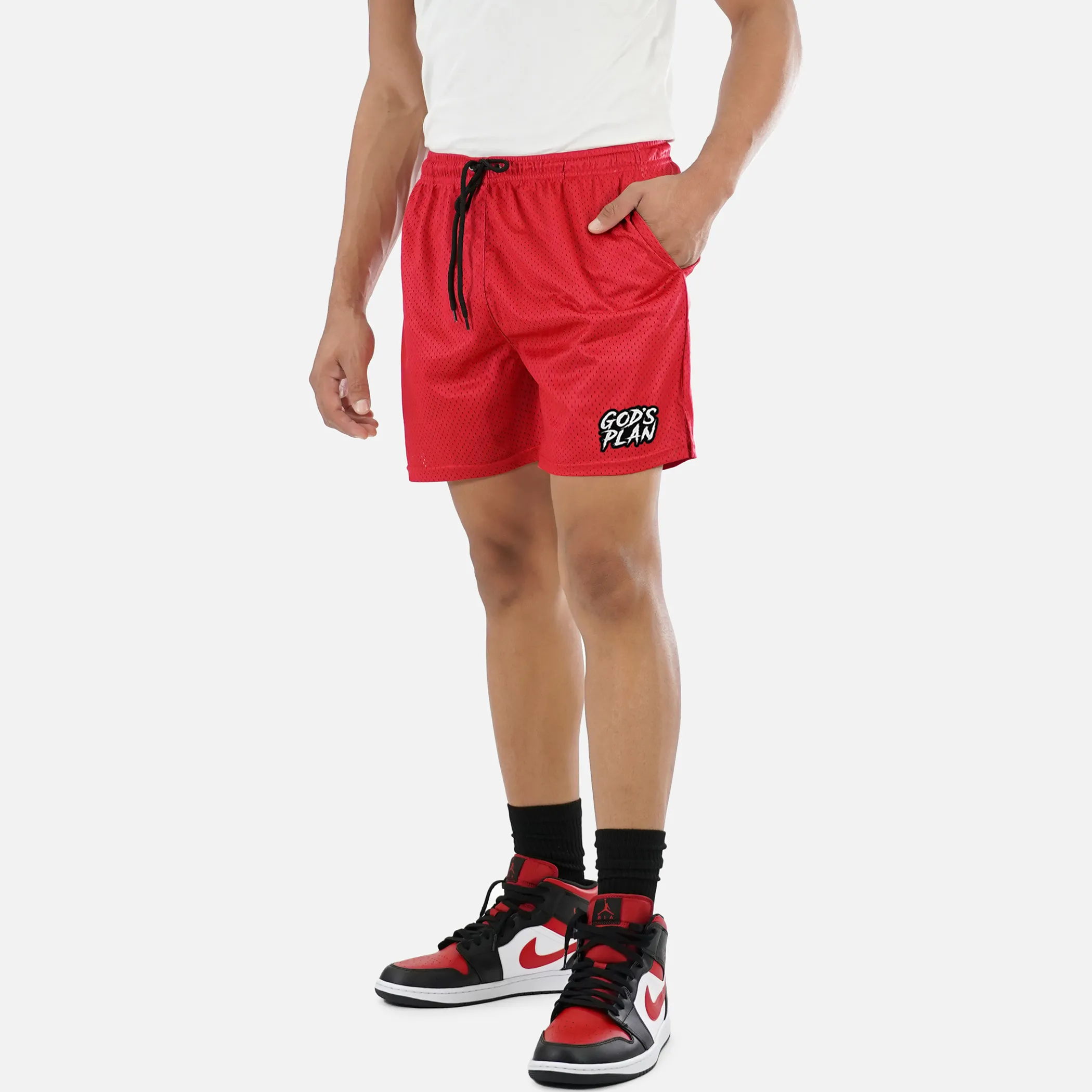 God's Plan Patch Shorts - 7"