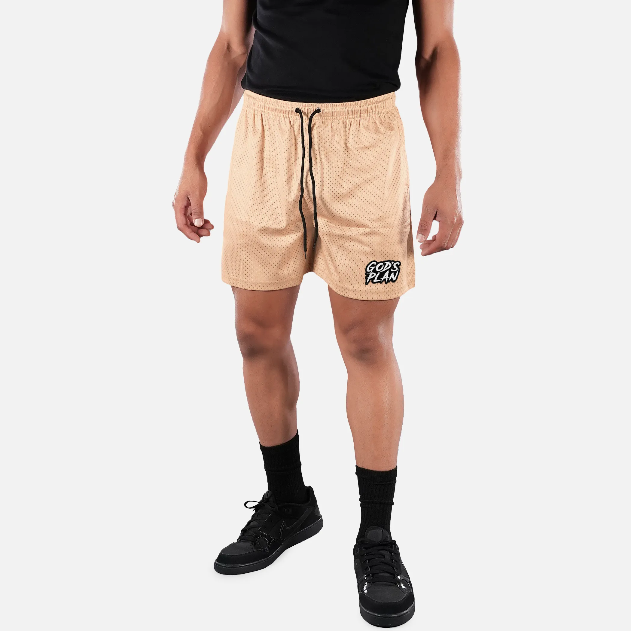 God's Plan Patch Shorts - 7"