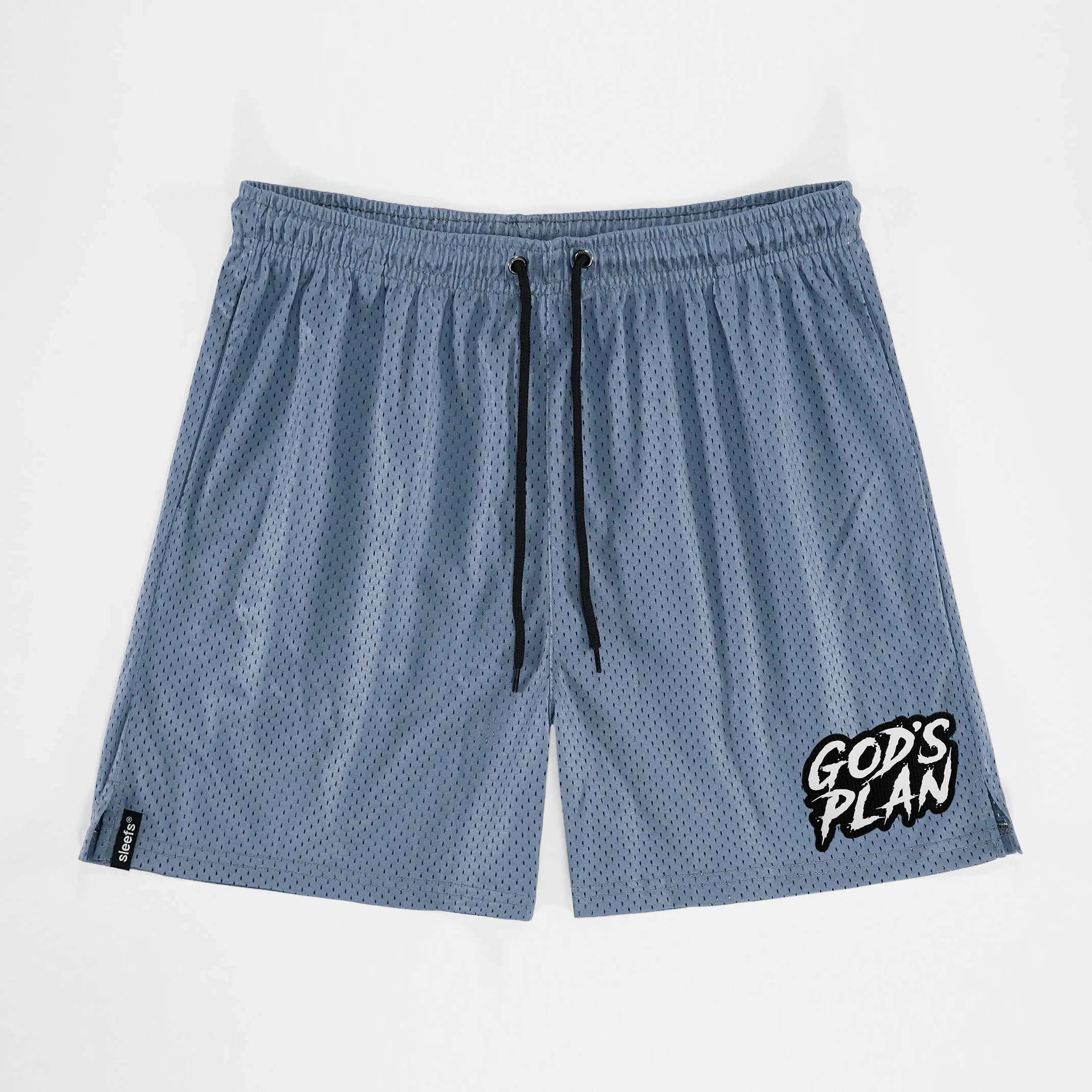 God's Plan Patch Shorts - 7"
