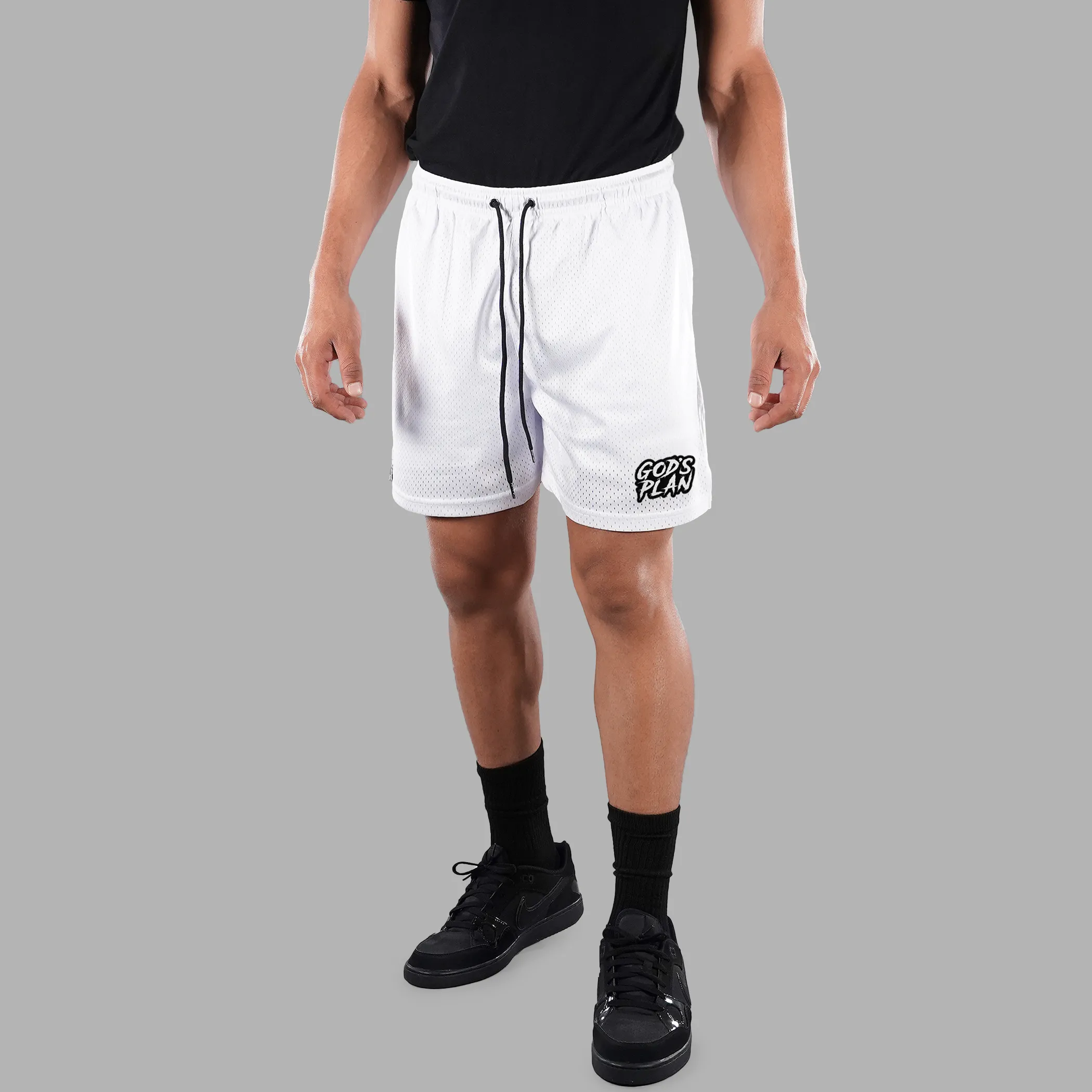 God's Plan Patch Shorts - 7"