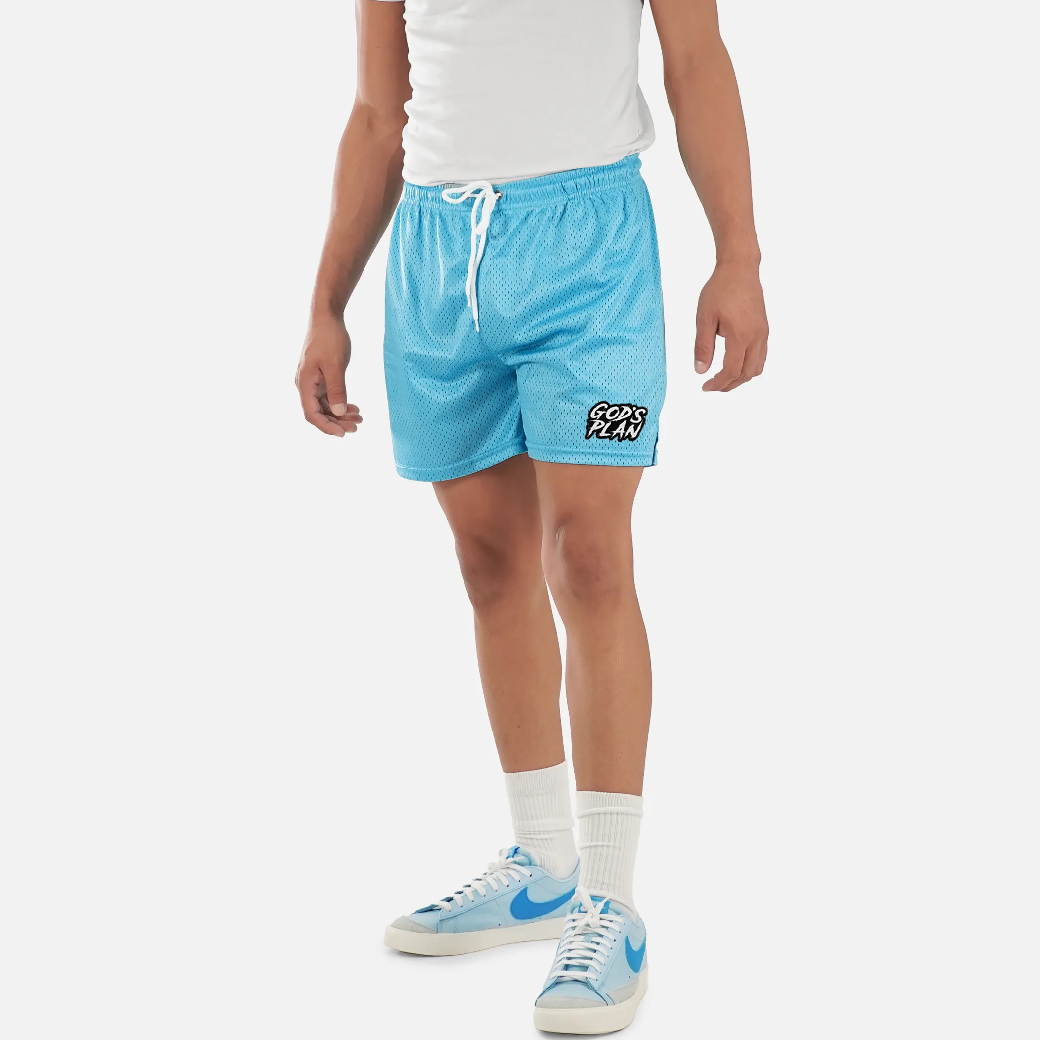 God's Plan Patch Shorts - 7"