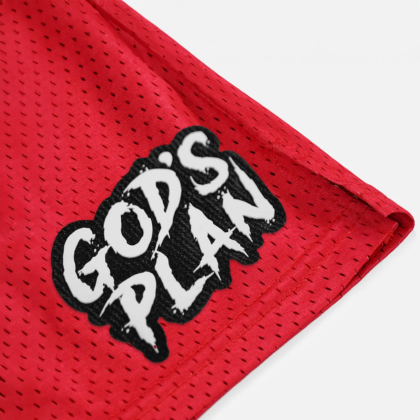 God's Plan Patch Shorts - 7"