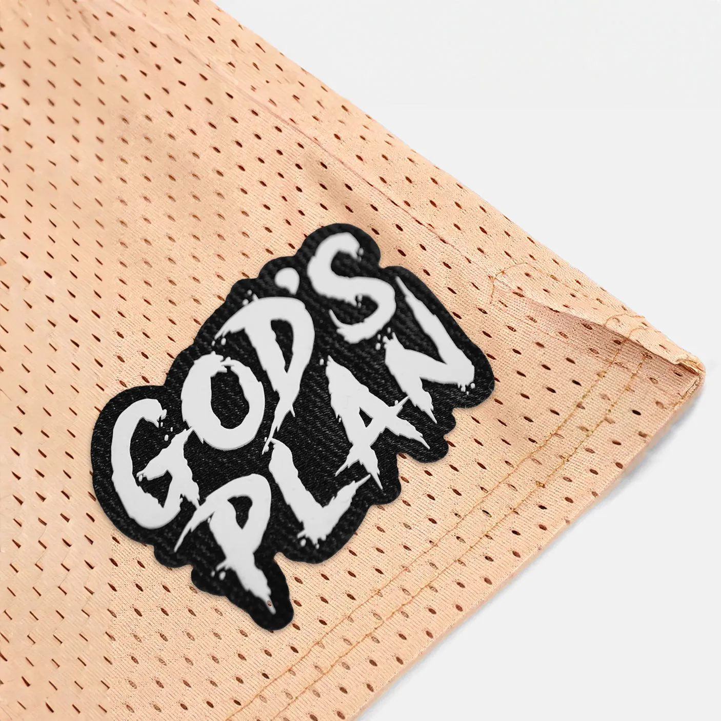 God's Plan Patch Shorts - 7"