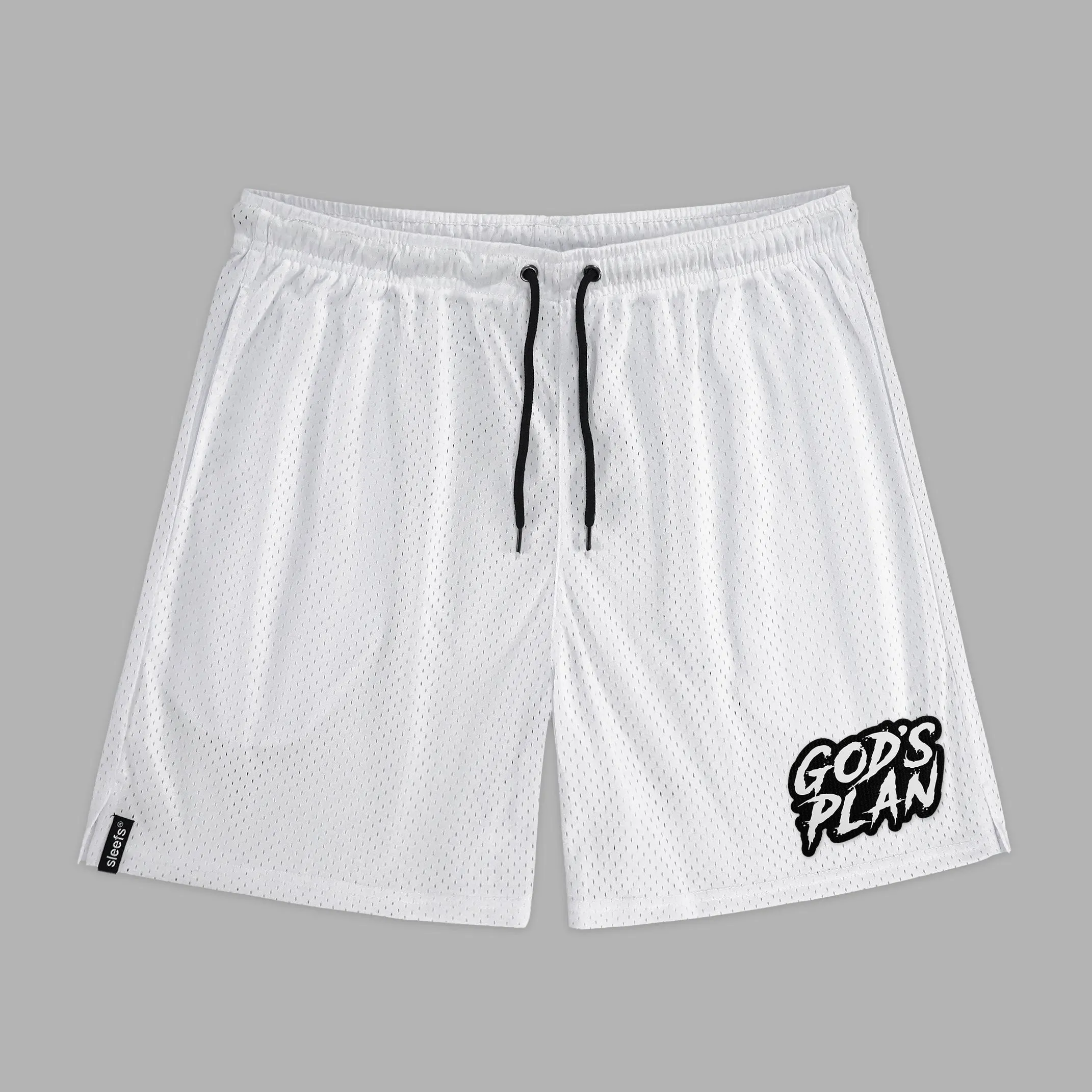 God's Plan Patch Shorts - 7"