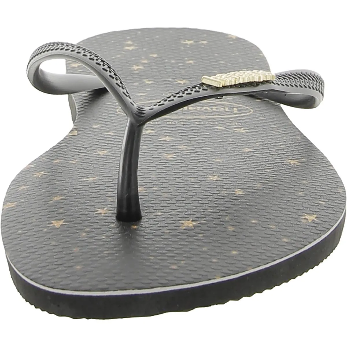 Havaianas Womens Slim Logo Slip On Warm Weather Flip-Flops