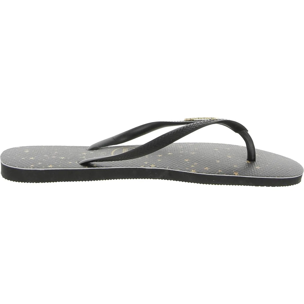Havaianas Womens Slim Logo Slip On Warm Weather Flip-Flops