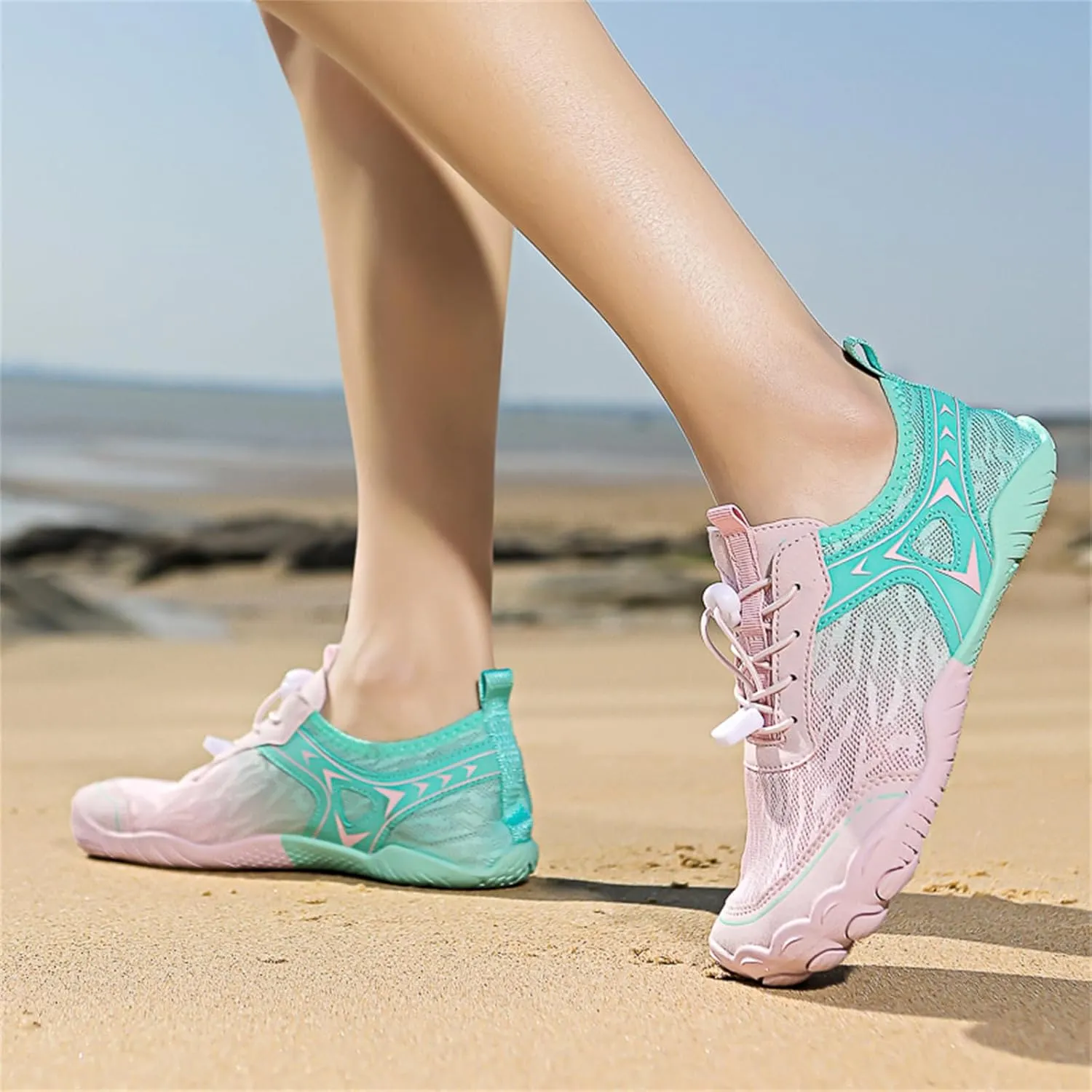 Hike Barefoot Shoes Womens Men Non-Slip Quick Dry Wide Toe Athletic Footwear Soft Comfortable Lightweight Hiking Beach Walking Shoes Unisex