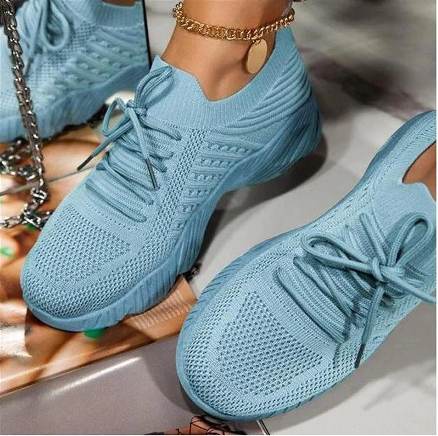 Ladmiple Tennis Shoes Womens Walking Running Slip On Lightweight Casual Non Slip Athletic Gym Comfort Fashion Sneakers 2025