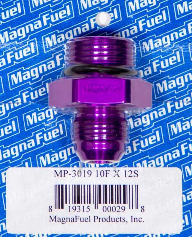 MagnaFuel AN Flare-To -Straight Port Adapter -10 to -12