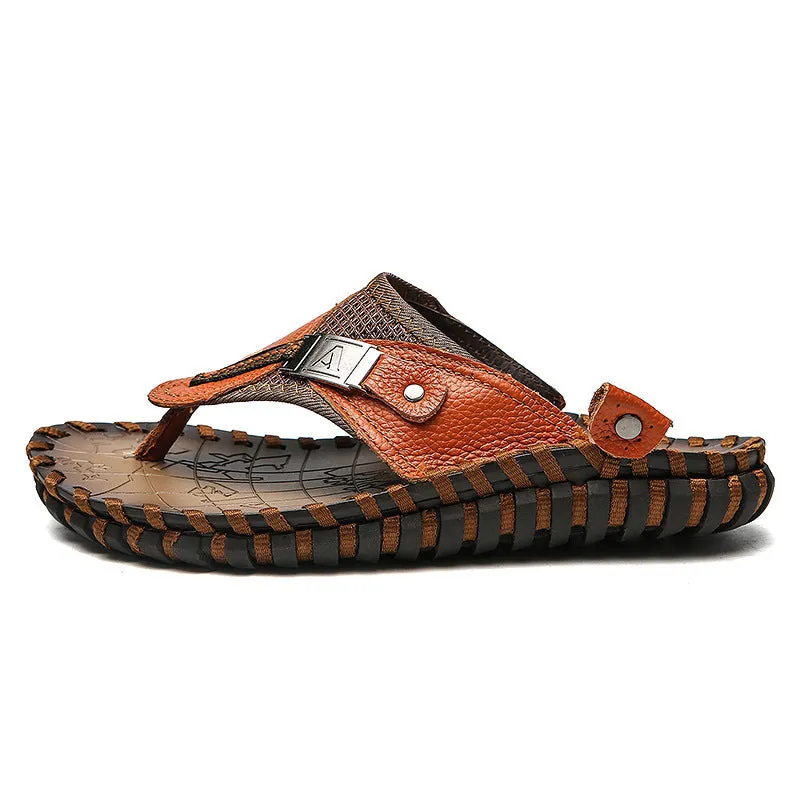 Men's Slippers Light Casual Flip-flops Beach Shoes