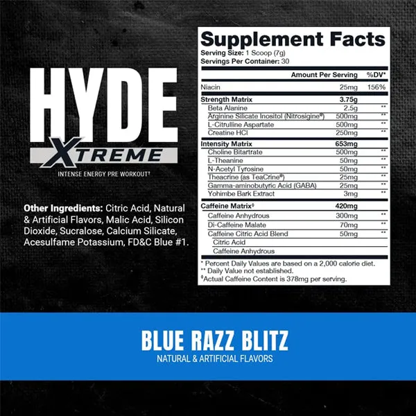 ProSupps Hyde Xtreme 30 Servings