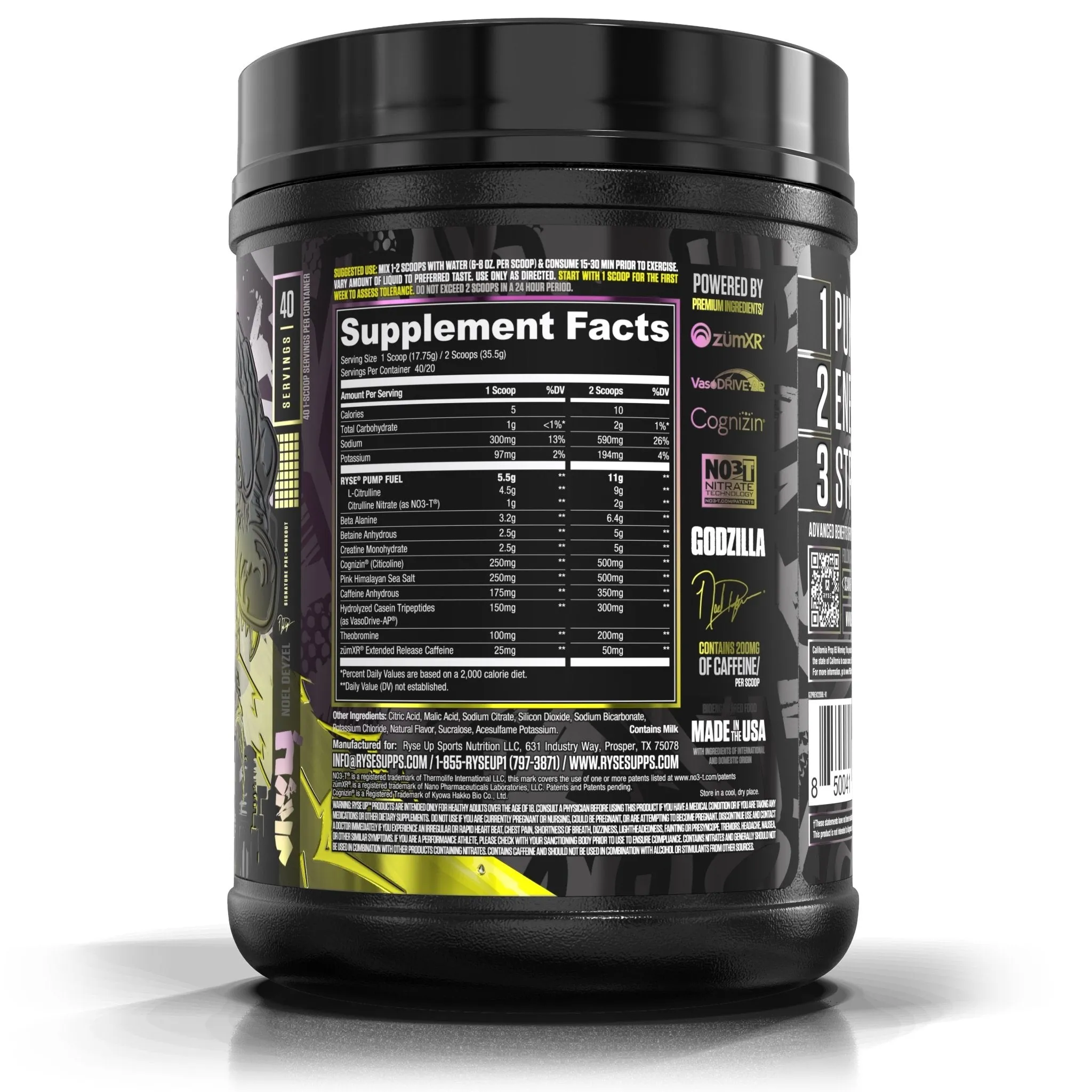 RYSE GODZILLA® PRE-WORKOUT V2