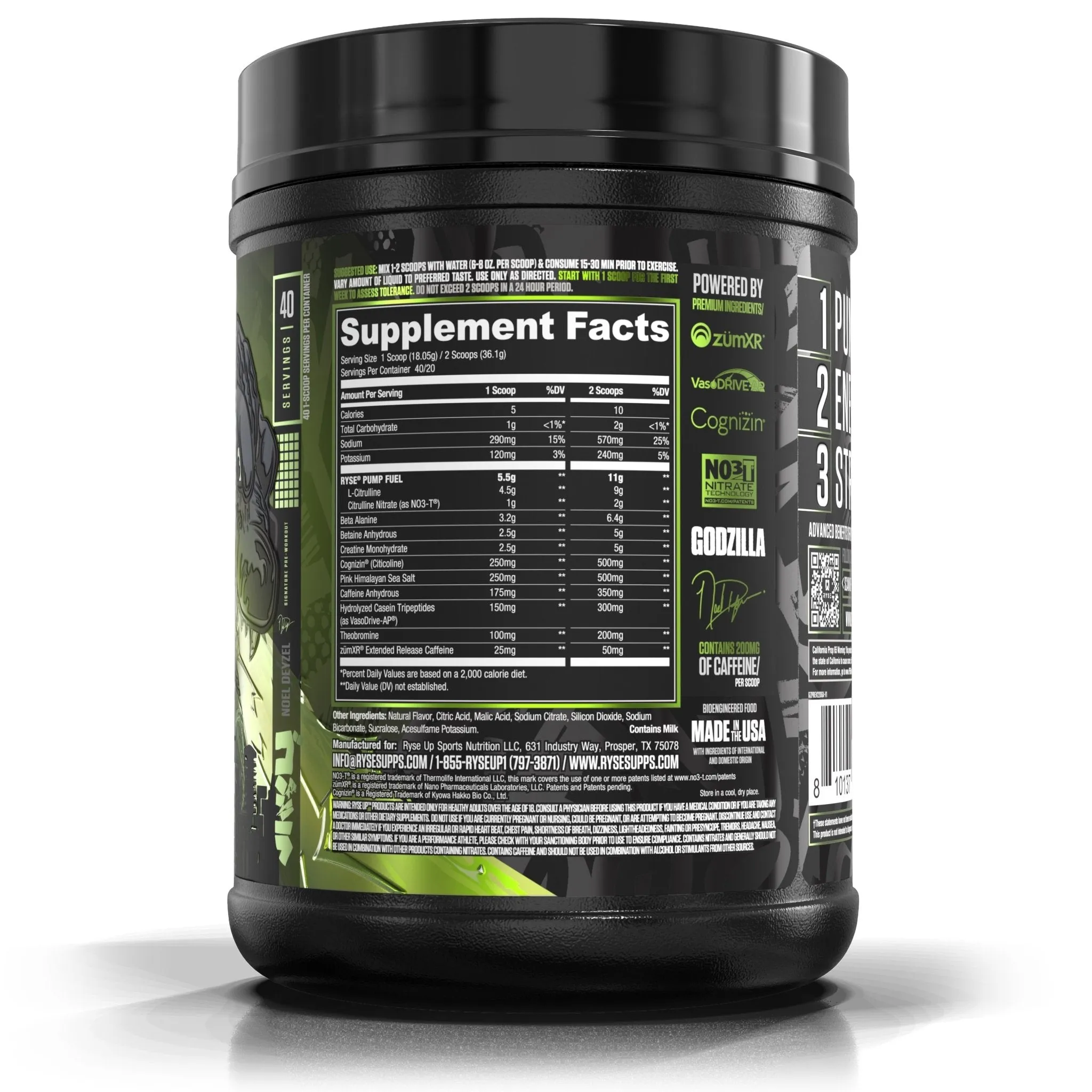 RYSE GODZILLA® PRE-WORKOUT V2