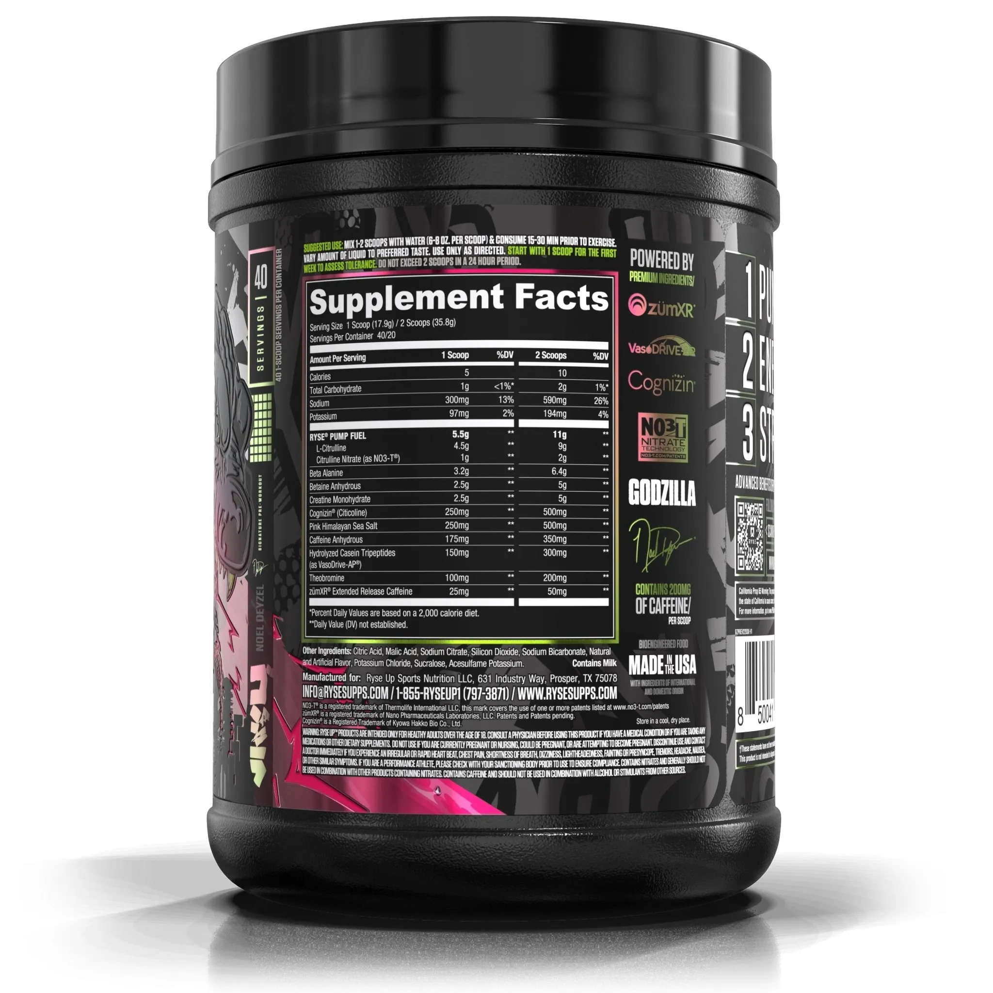 RYSE GODZILLA® PRE-WORKOUT V2