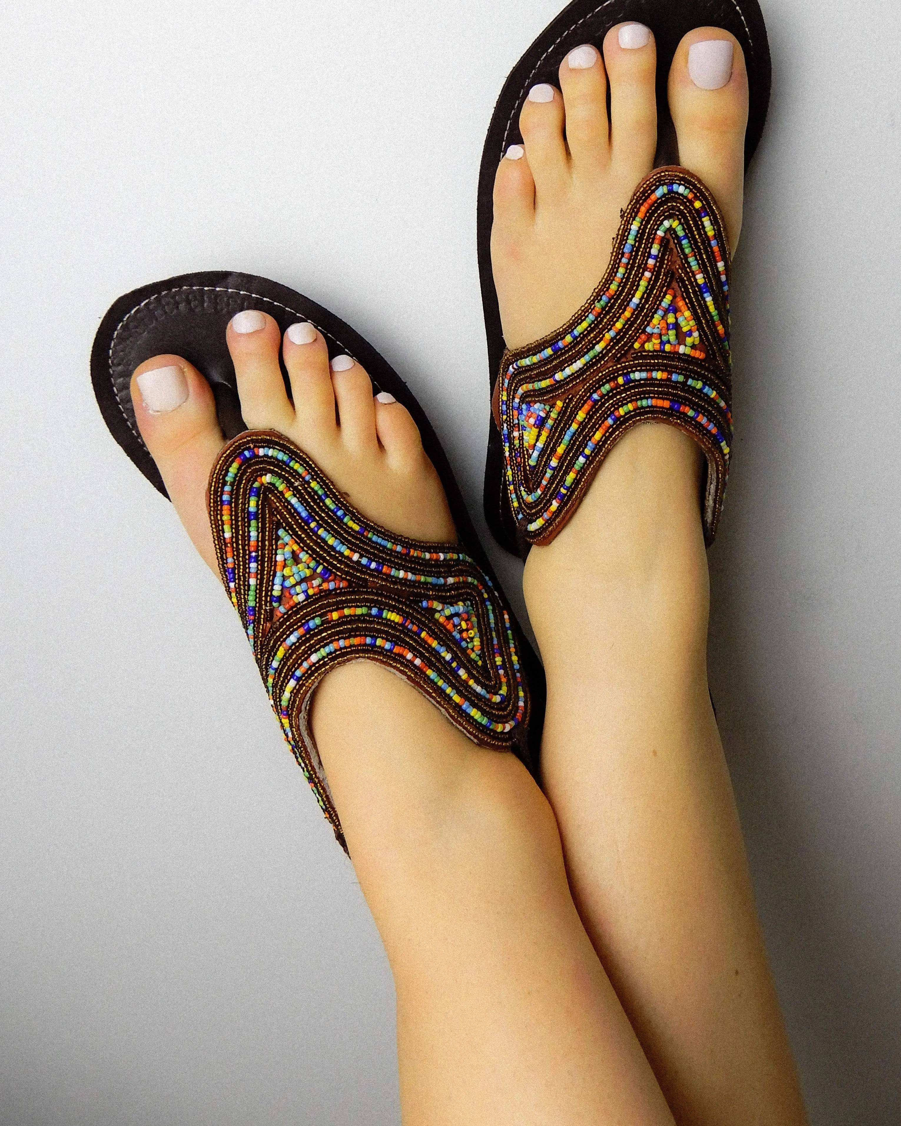 Scattered Gold Sandals