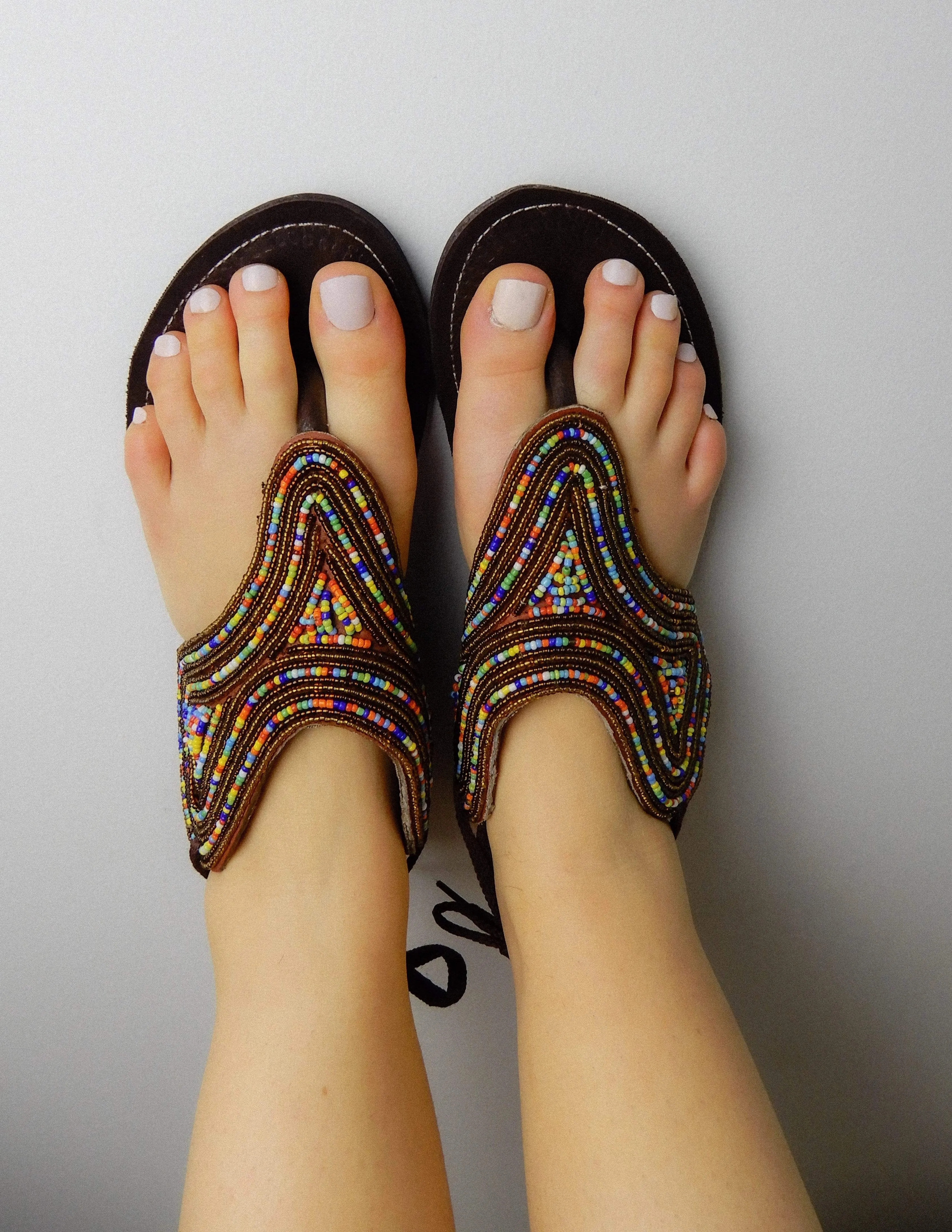 Scattered Gold Sandals