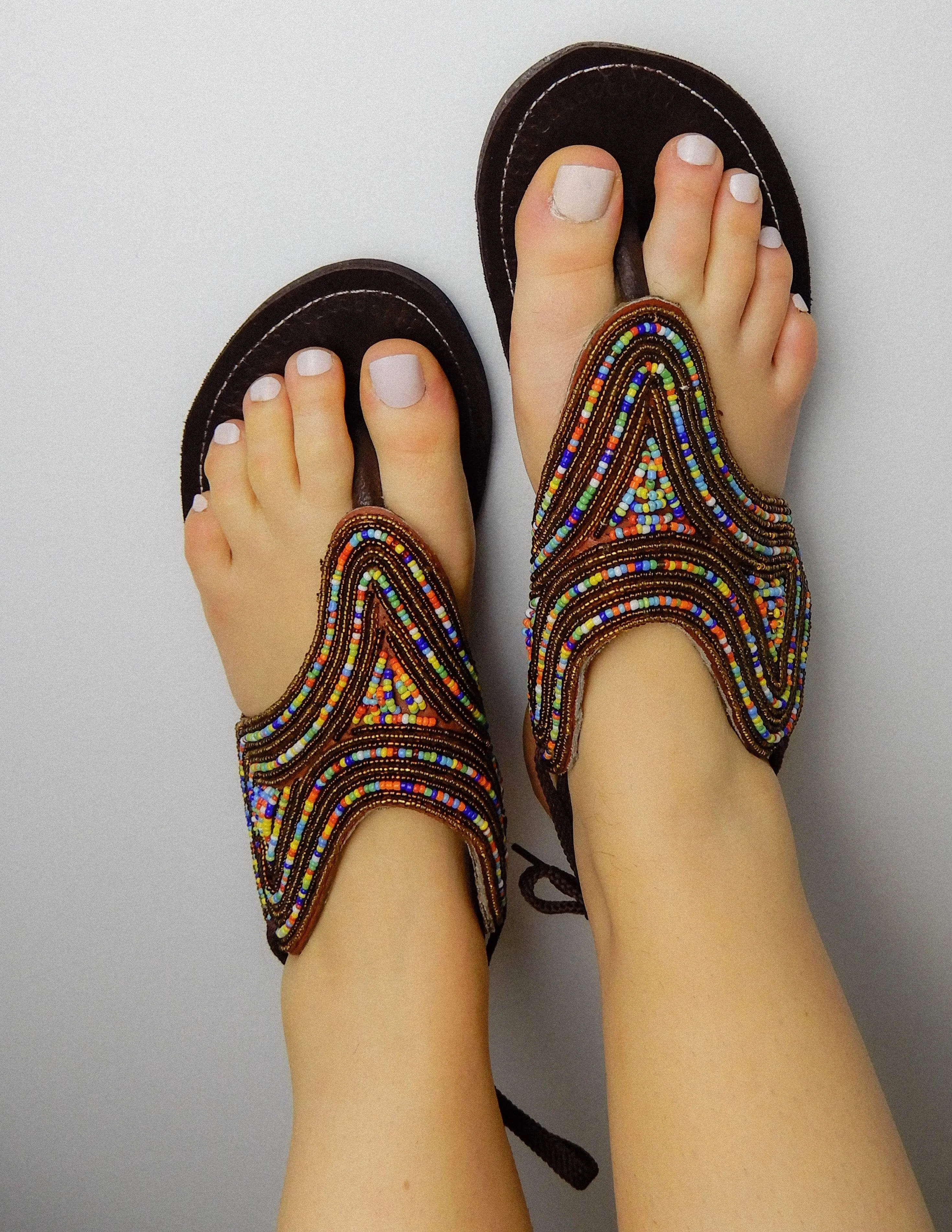 Scattered Gold Sandals