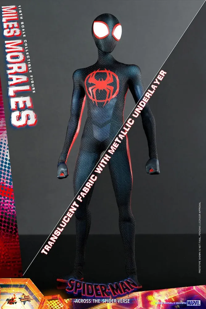 Spider-Man: Across The Spider-Verse Movie Masterpiece Action Figure 1/6 Miles Morales 29 Cm