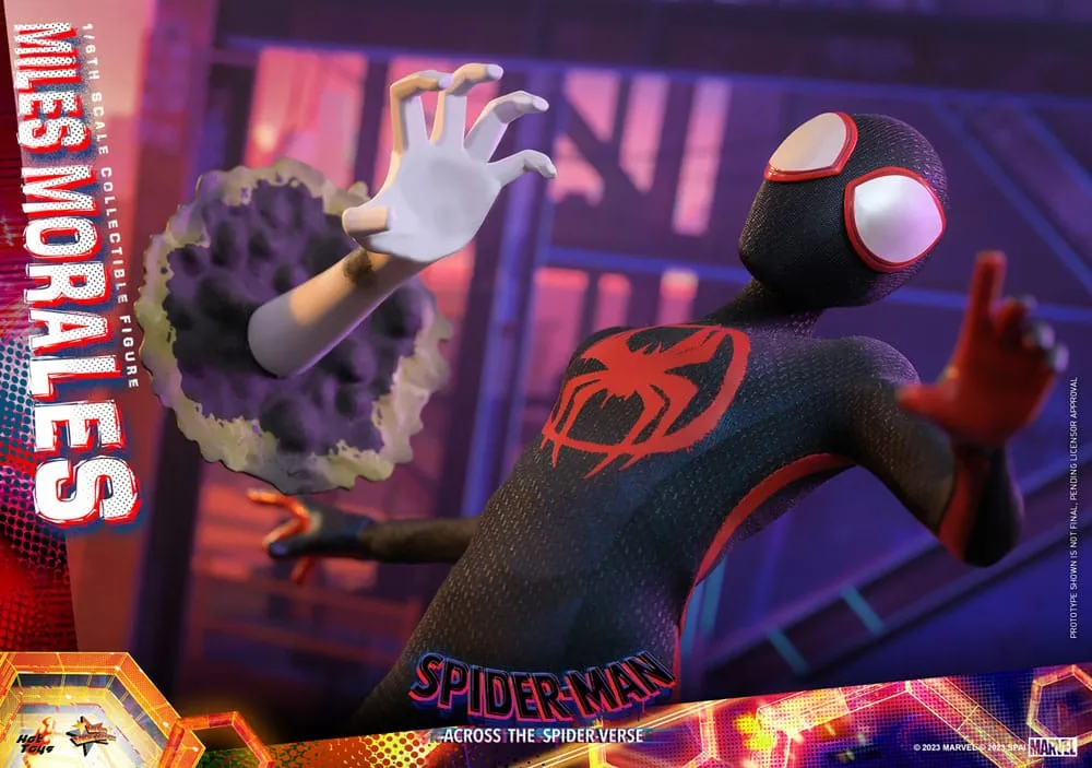 Spider-Man: Across The Spider-Verse Movie Masterpiece Action Figure 1/6 Miles Morales 29 Cm