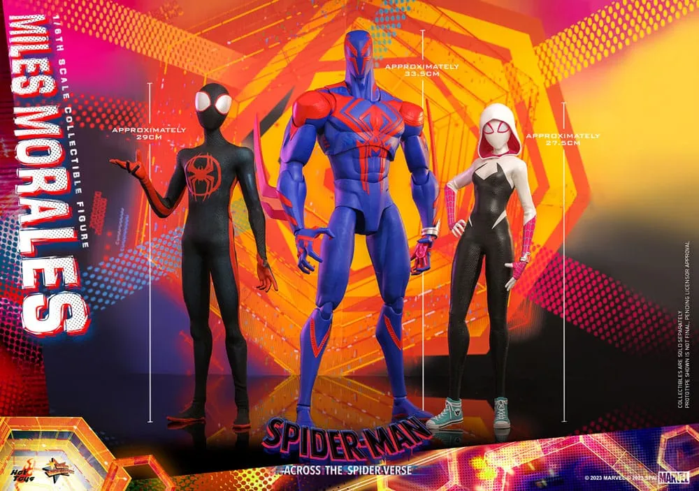 Spider-Man: Across The Spider-Verse Movie Masterpiece Action Figure 1/6 Miles Morales 29 Cm