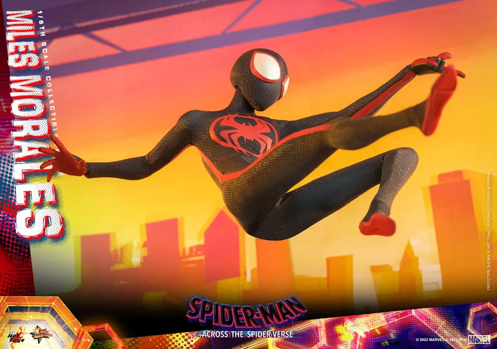 Spider-Man: Across The Spider-Verse Movie Masterpiece Action Figure 1/6 Miles Morales 29 Cm