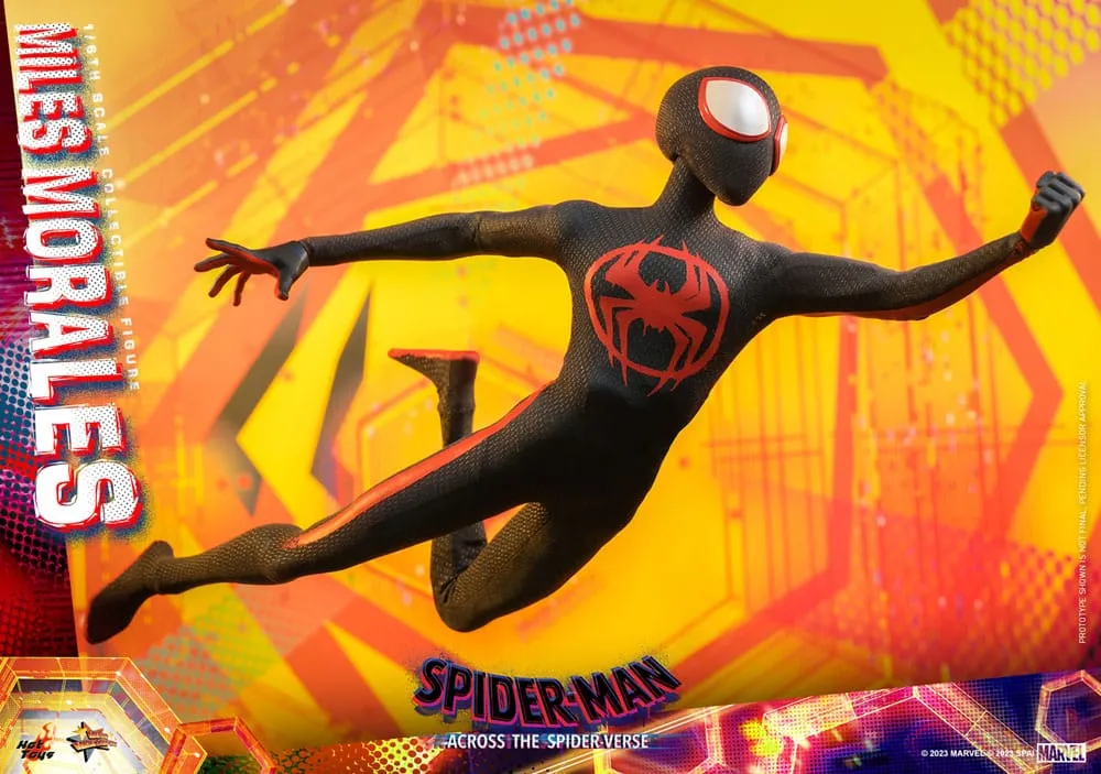 Spider-Man: Across The Spider-Verse Movie Masterpiece Action Figure 1/6 Miles Morales 29 Cm