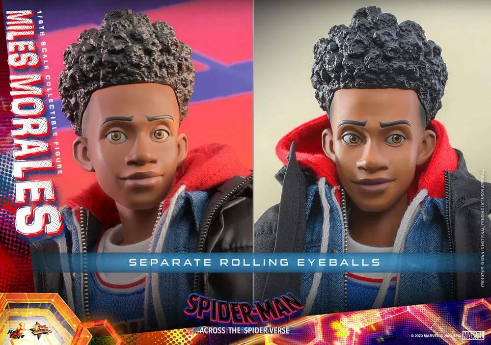 Spider-Man: Across The Spider-Verse Movie Masterpiece Action Figure 1/6 Miles Morales 29 Cm