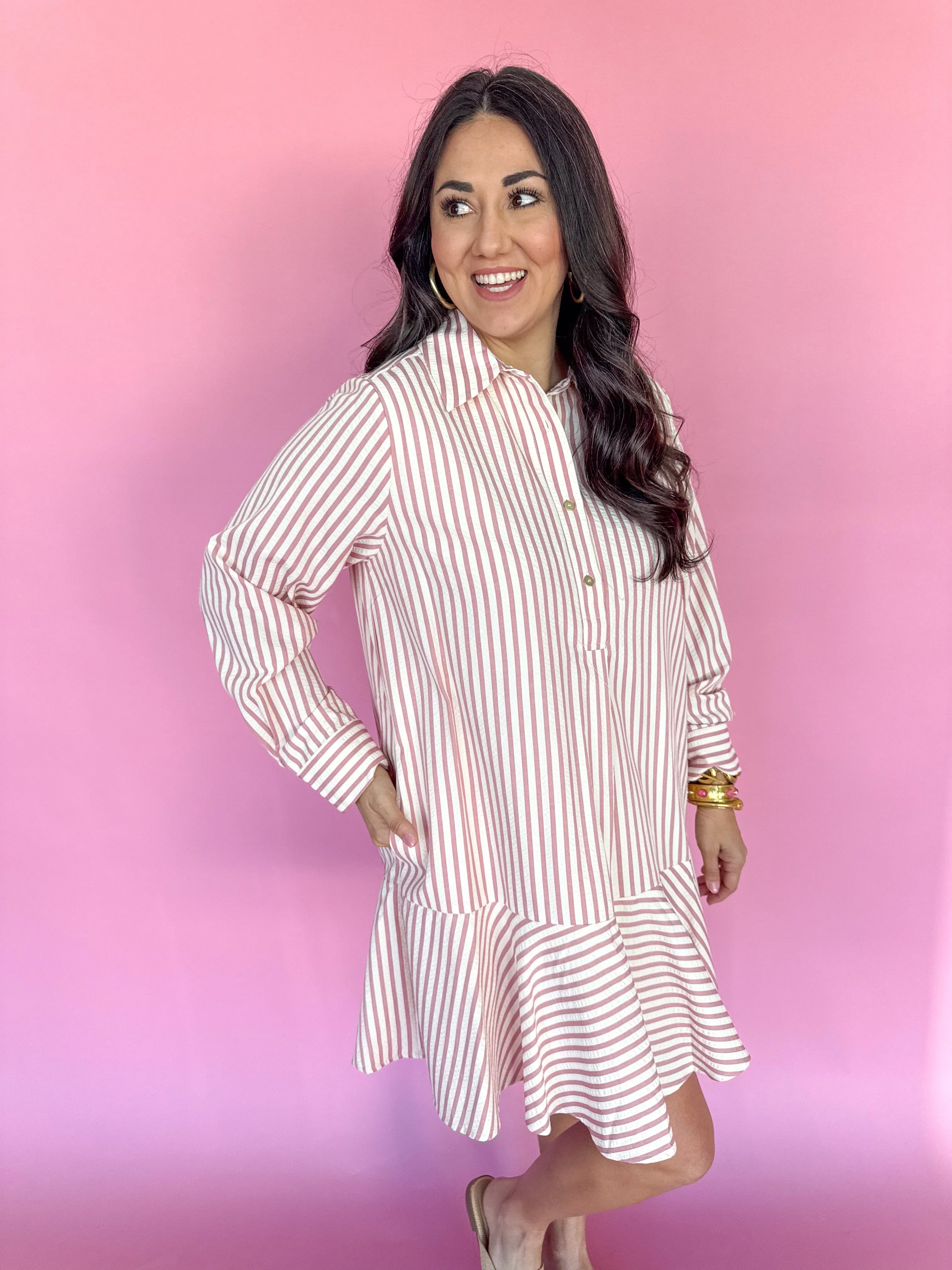 Sweet Charisma Dress - Pink