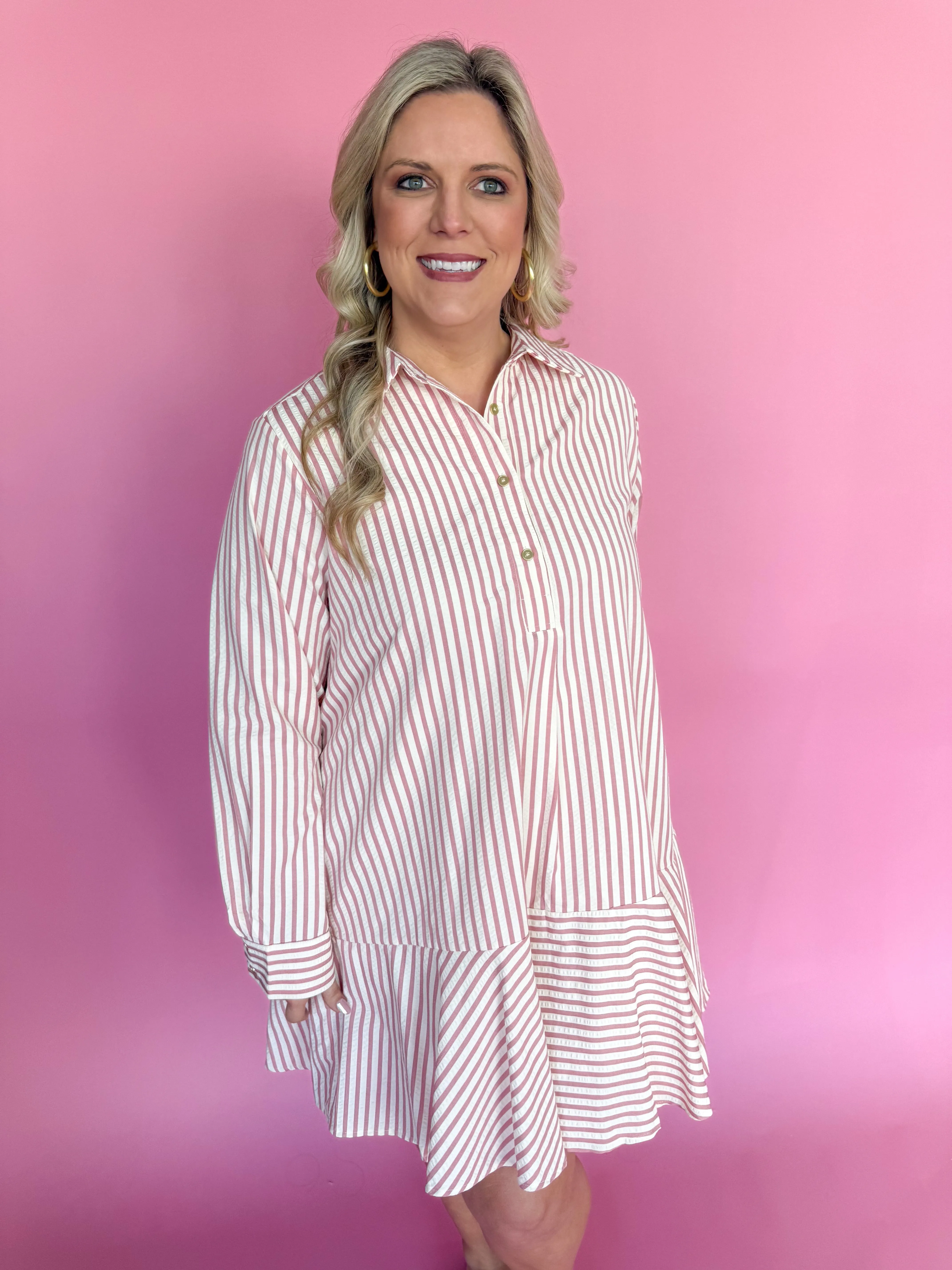 Sweet Charisma Dress - Pink
